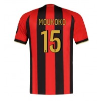 Maglia Calcio OGC Nice Youssoufa Moukoko #15 Prima Divisa 2024-25 Manica Corta